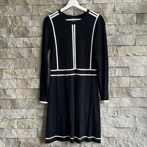 RW&CO black and white sweater dress